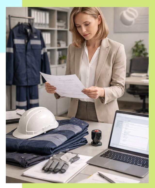 Сертификация спецодежды в Беслане от 7088 р. | Алешин-Бсл