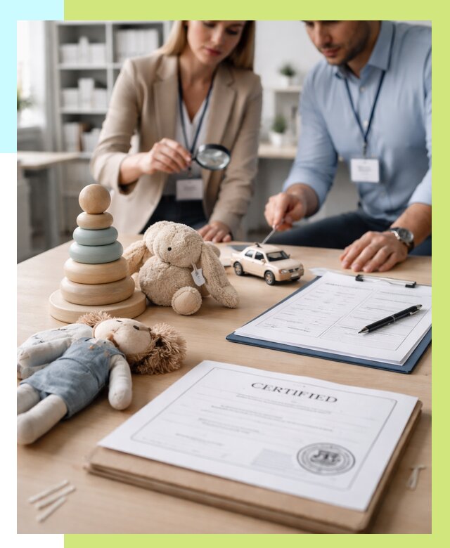 Сертификация игрушек в Беслане от 12151 р. | Алешин-Бсл