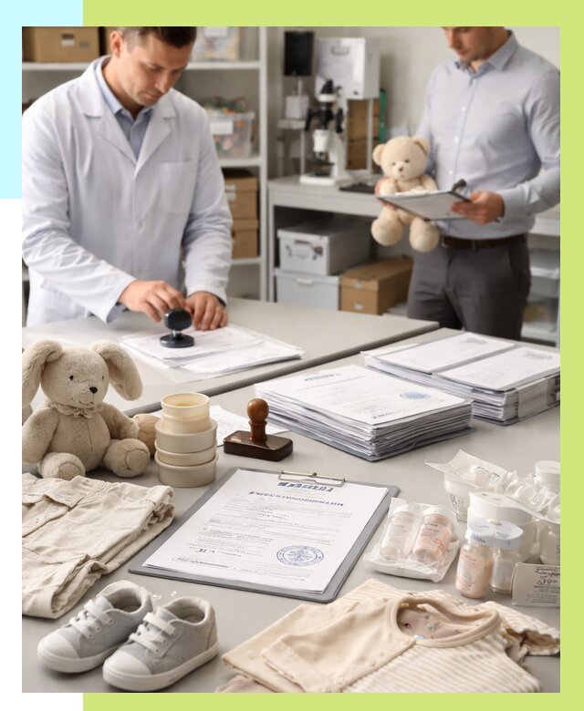 Сертификация детских товаров в Беслане от 15189 р. | Алешин-Бсл