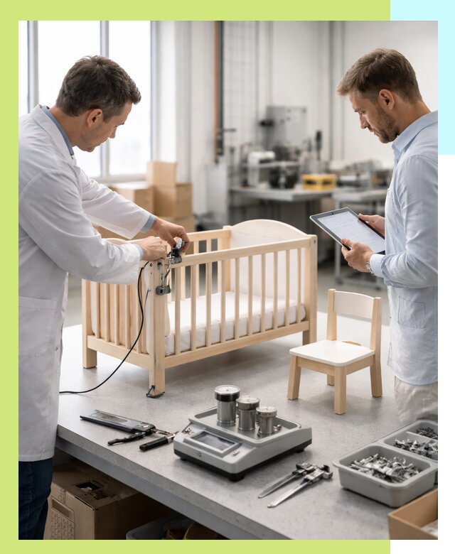 Сертификация детской мебели и проверка безопасности в Беслане