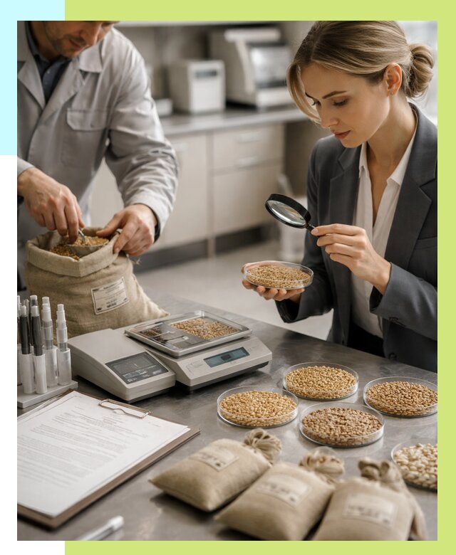 Сертификация зерна в Беслане по цене от 15189 р. | Алешин-Бсл
