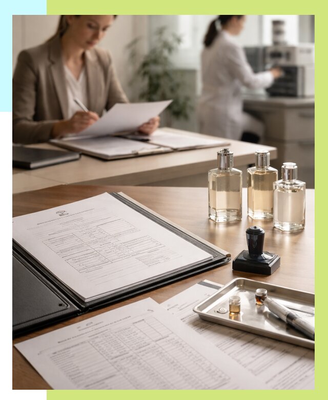 Сертификация парфюмерии в Беслане от 15189 р. | Алешин-Бсл