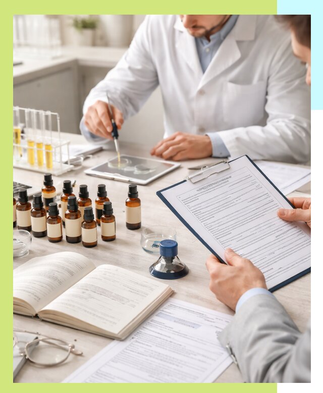 Сертификация эфирных масел и документация качества в Беслане