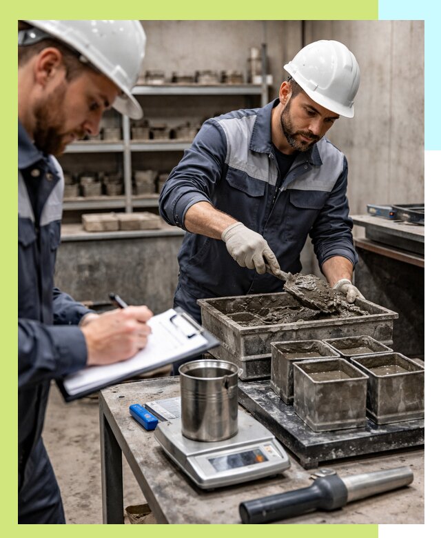 Сертификация качества и соответствия бетона в Беслане