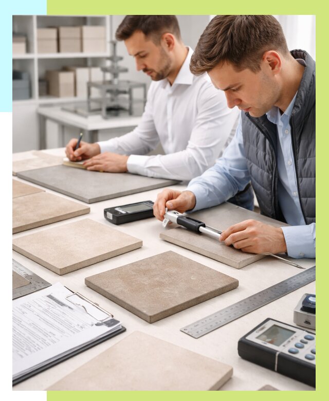 Сертификация плитки в Беслане от 25315 р. | Алешин-Бсл гарантия