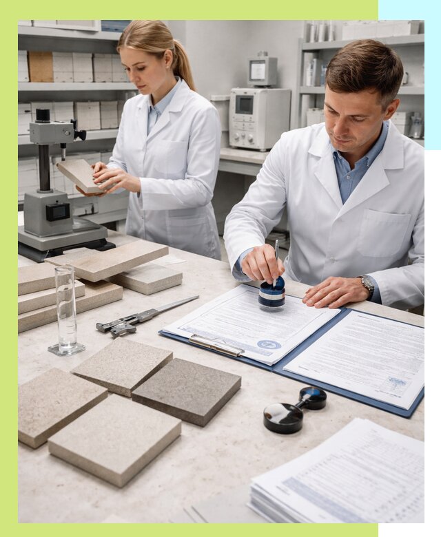 Сертификация плитки и керамики в Беслане с документами