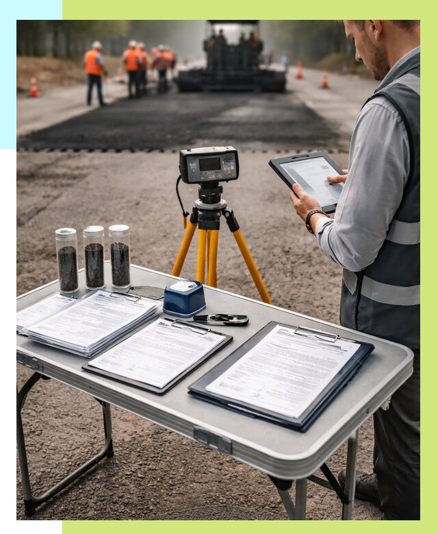 Сертификация асфальта в Беслане от 25315 р. | Алешин-Бсл