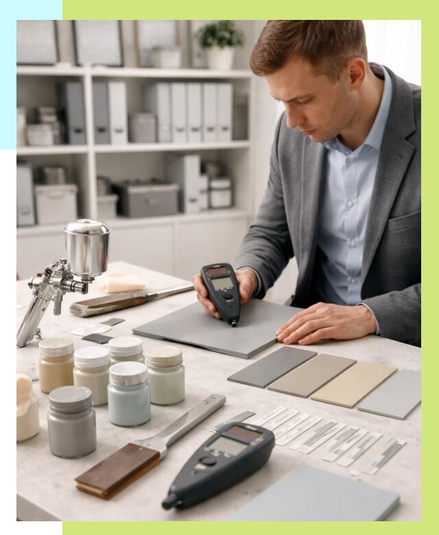 Сертификация краски в Беслане от 25315 р. | Алешин-Бсл центр