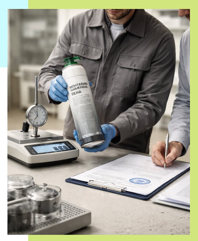 Сертификация монтажной пены в Беслане от 15189 р. | Алешин-Бсл