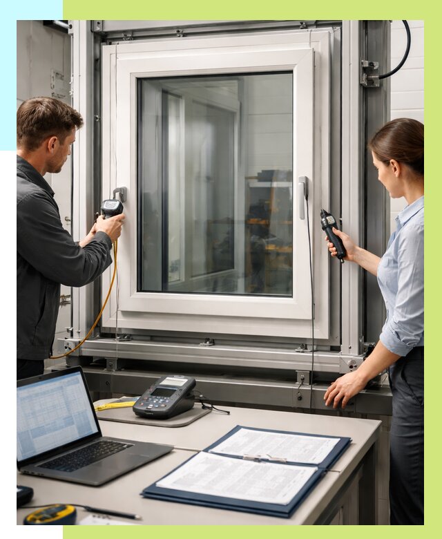 Сертификация окон в Беслане от 12151 р. под ключ | Алешин-Бсл