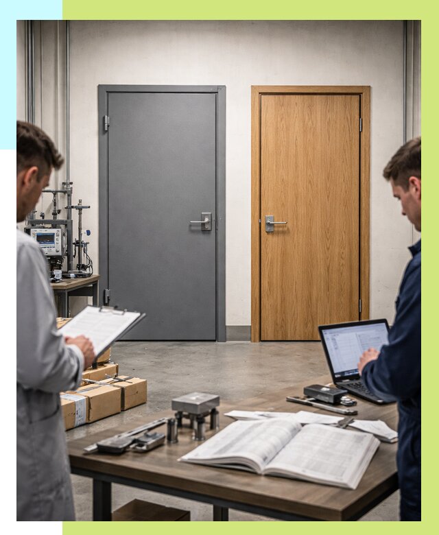 Сертификация дверей в Беслане от 8101 р. под ключ | Алешин-Бсл