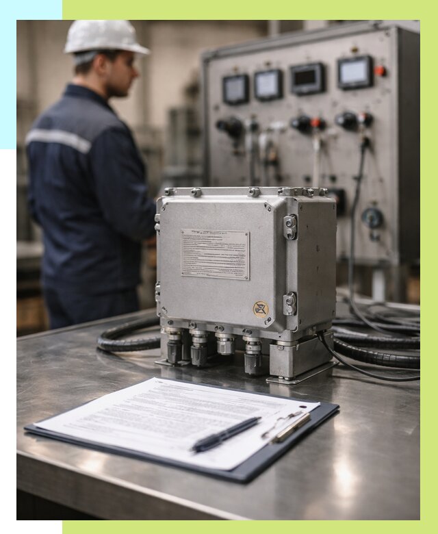 Сертификация взрывозащищенного оборудования в Беслане от 35441 р. | Алешин-Бсл