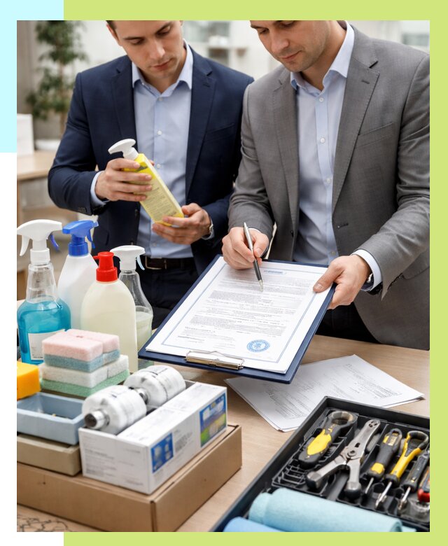 Сертификация хозяйственных товаров в Беслане, от 18227 р. |Алешин-Бсл