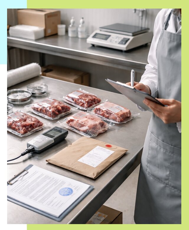 Сертификат на мясо и декларация в Беслане от 8607 р. | Алешин-Бсл