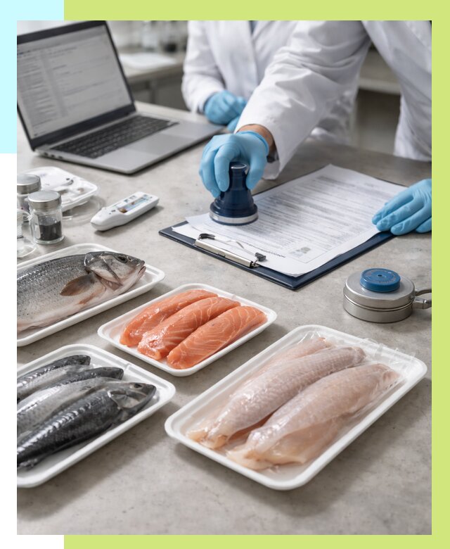 Сертификация рыбы и сертификат в Беслане от 15189 р. | Алешин-Бсл