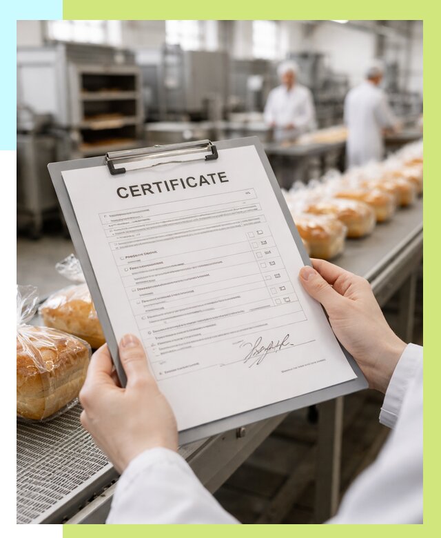 Сертификация хлеба, ТУ и декларация в Беслане от 12151 р. | Алешин-Бсл