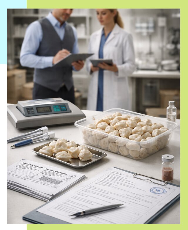 Сертификация пельменей в Беслане от 15189 р. срочно | Алешин-Бсл