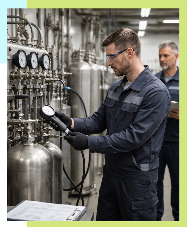 Сертификация оборудования под давлением в Беслане от 45567 р.|Алешин-Бсл