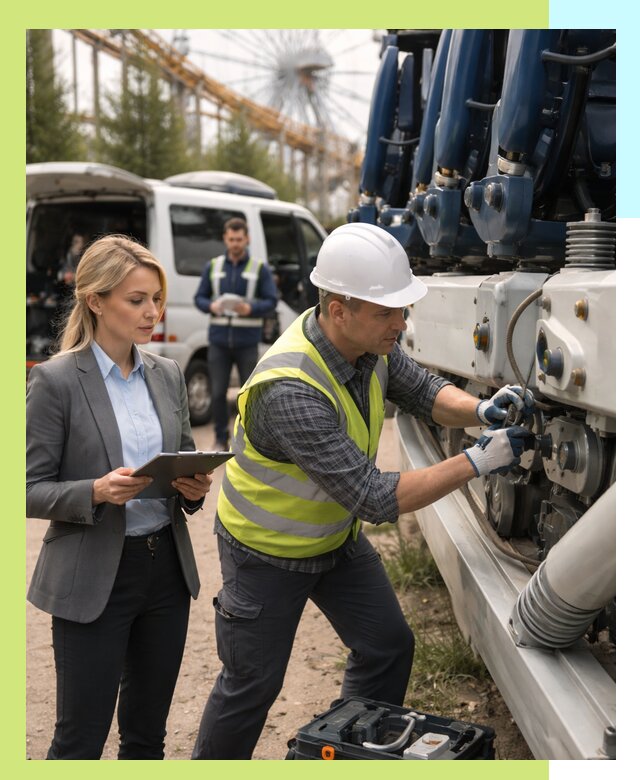 Сертификация аттракционов и проверка безопасности в Беслане