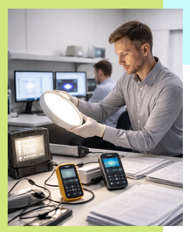 Сертификация светильников в Беслане: испытания и оформление