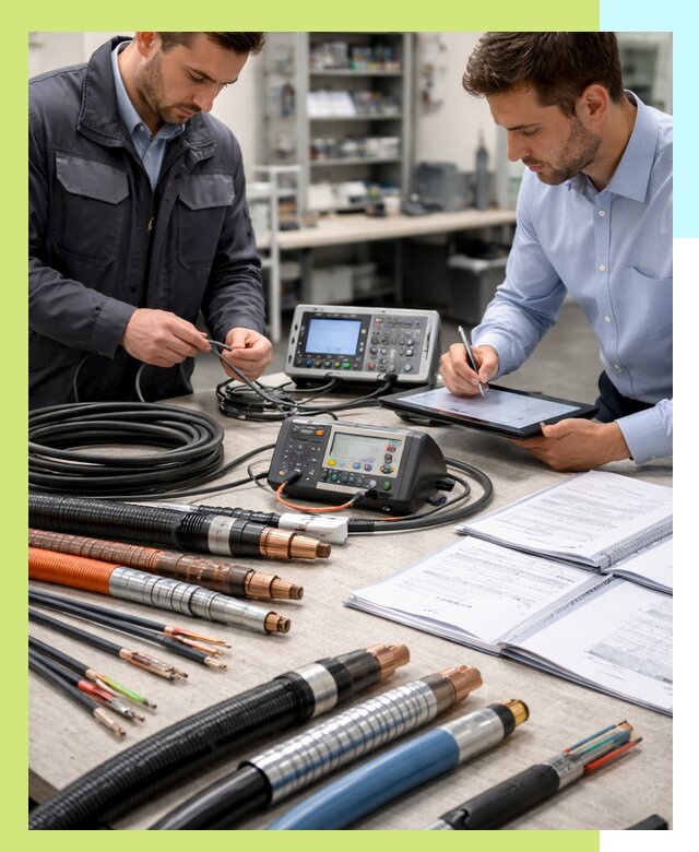 Сертификация кабеля и электропроводки в Беслане под ключ