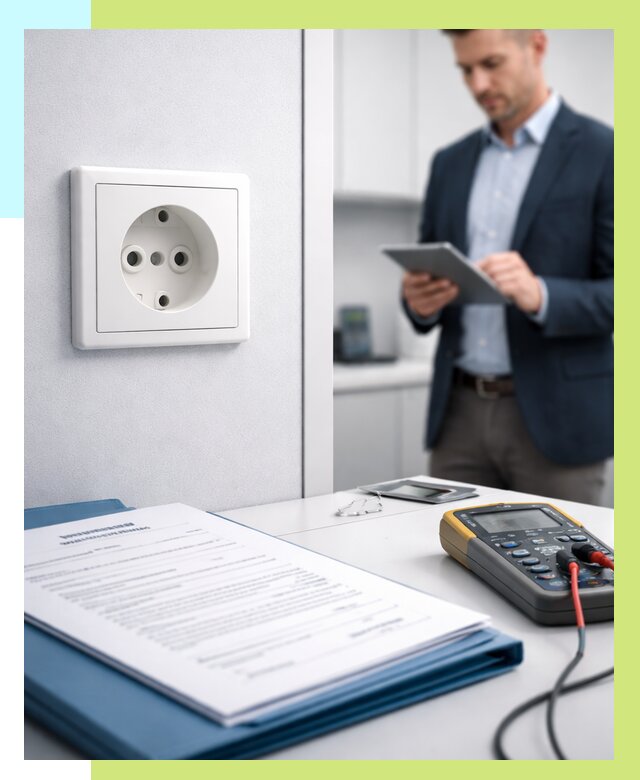 Сертификация розеток в Беслане от 8607 р. | Алешин-Бсл