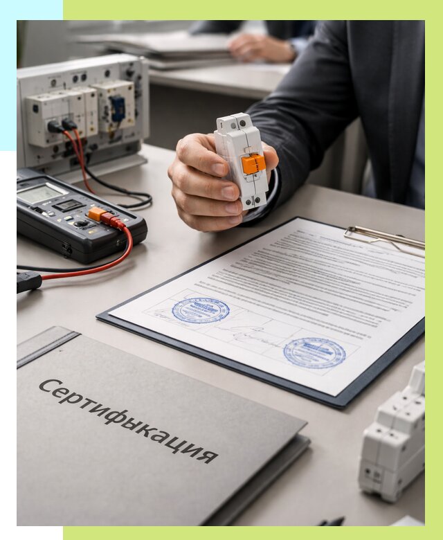 Сертификация выключателей под ключ в Беслане от 15189 р. | Алешин-Бсл