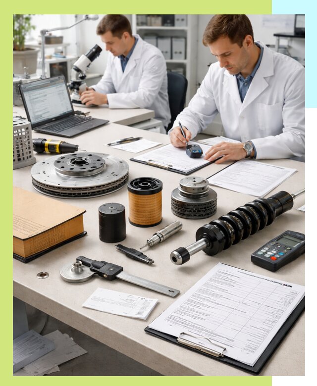 Сертификация автозапчастей и комплектующих в Беслане по ГОСТ