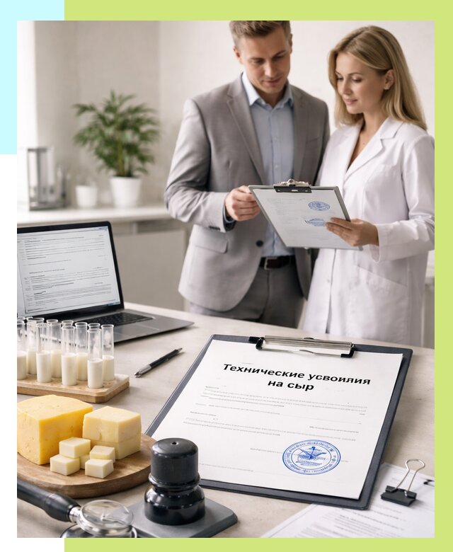 ТУ на сыры в Беслане срочно от 12151 р. — оформление | Алешин-Бсл
