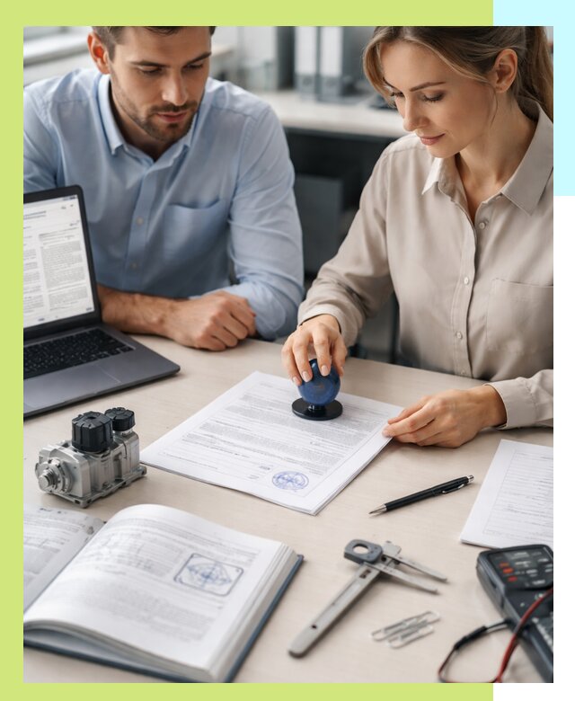 Выдача паспорта изделия и техническая экспертиза продукции в Беслане