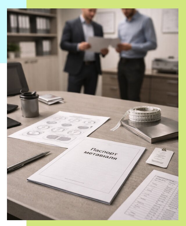 Паспорт материала и качества в Беслане от 4557 р. | Алешин-Бсл