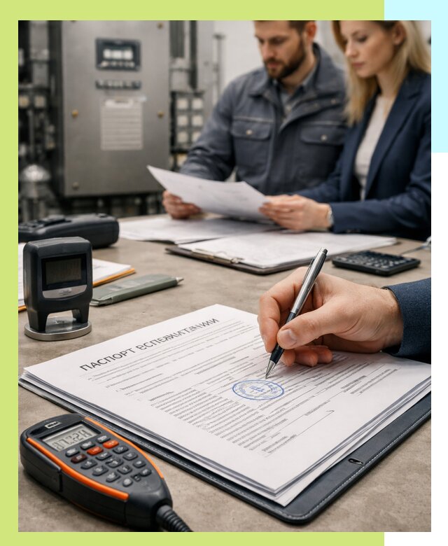 Оформление паспорта эксплуатации оборудования в Беслане