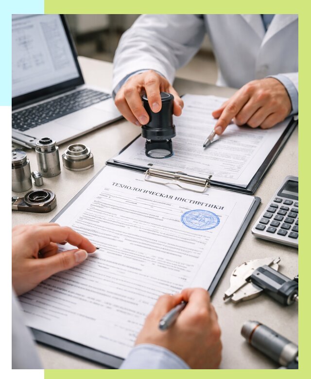 Технологическая инструкция в Беслане от 8607 р., под ключ Алешин-Бсл