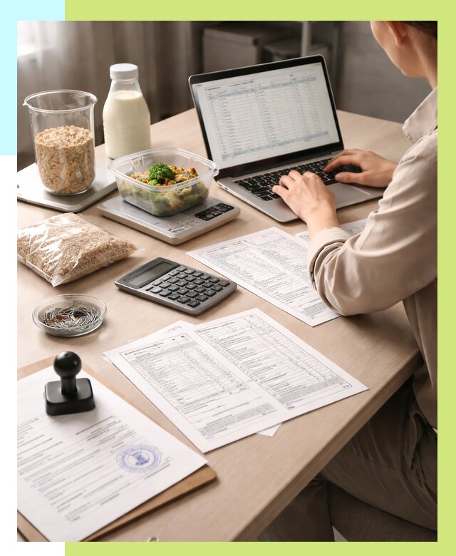 Просчет БЖУ для маркировки в Беслане от 1519 р. | Алешин-Бсл