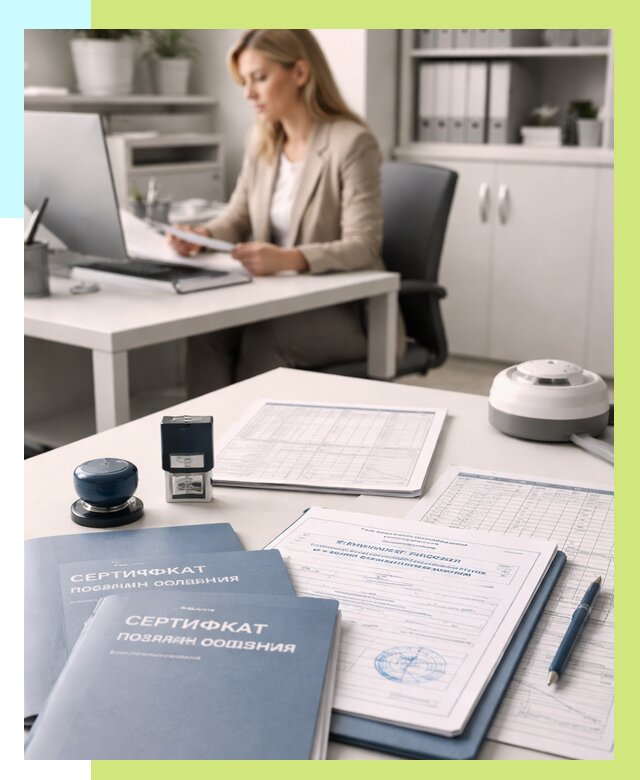 Сертификаты пожарной безопасности в Беслане от 15189 р. | Алешин-Бсл