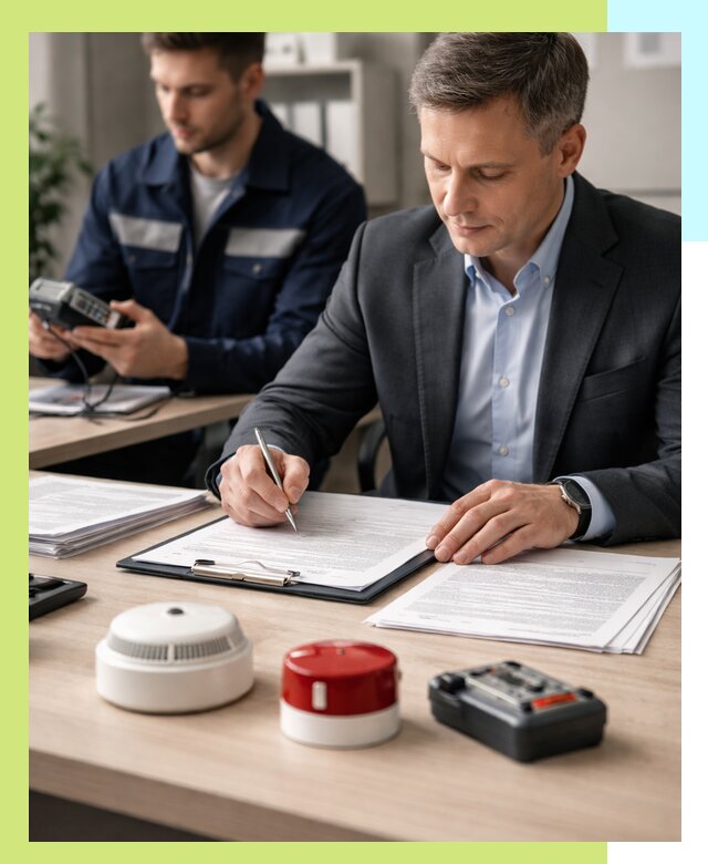 Получение добровольного пожарного сертификата в Беслане