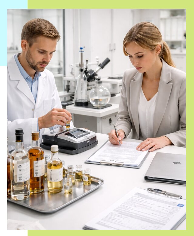 Заключение о спиртосодержании в Беслане, от 5063 р., Алешин-Бсл