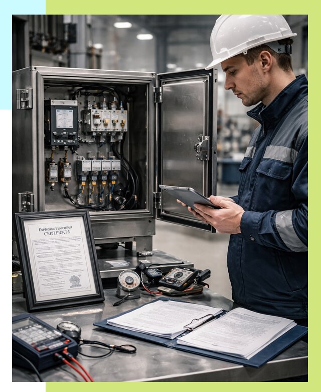 Сертификат взрывозащиты в Беслане от 45567 р. | Алешин-Бсл