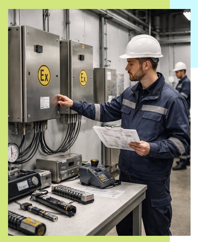 Сертификат взрывозащиты промышленного оборудования в Беслане