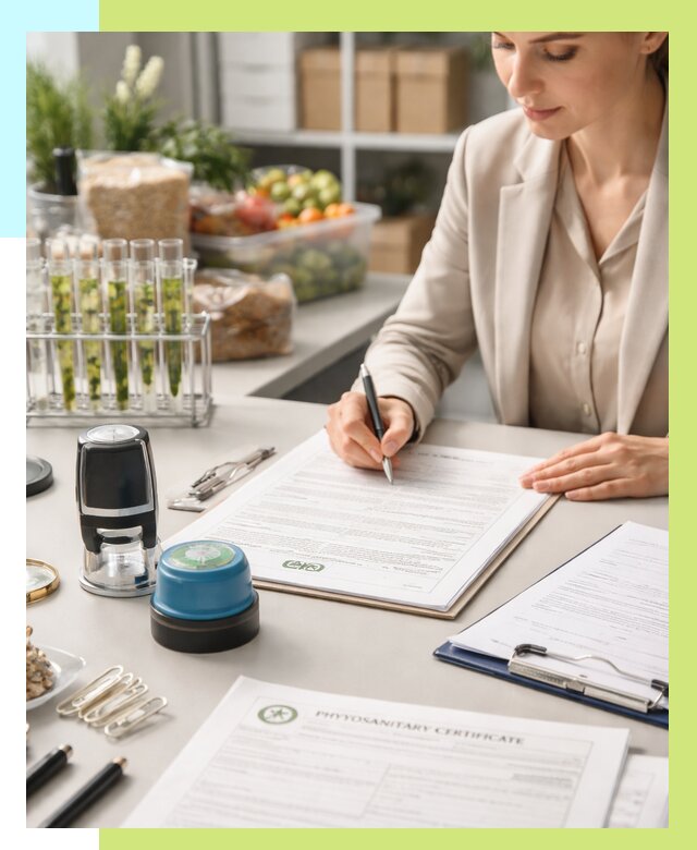 Фитосанитарный сертификат оформить в Беслане от 4557 р. | Алешин-Бсл