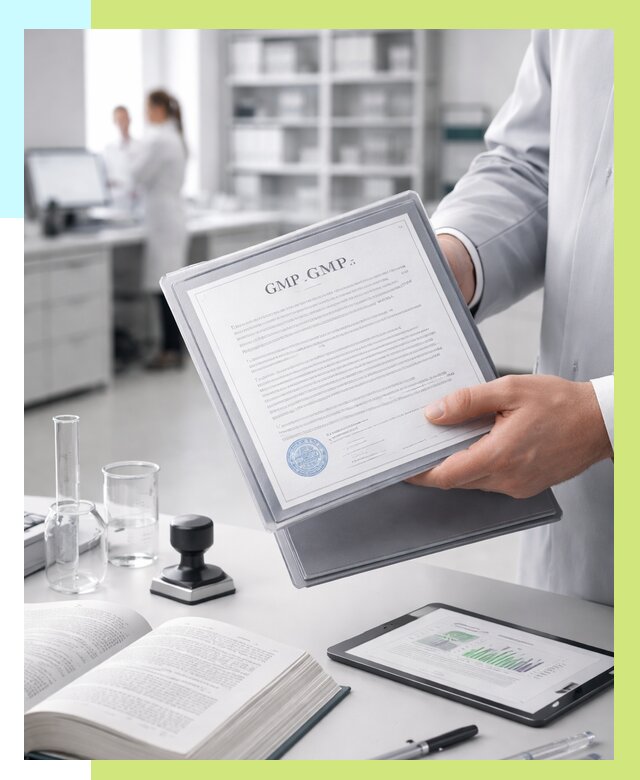 Сертификат GMP в Беслане под ключ от 86071 р. | Алешин-Бсл