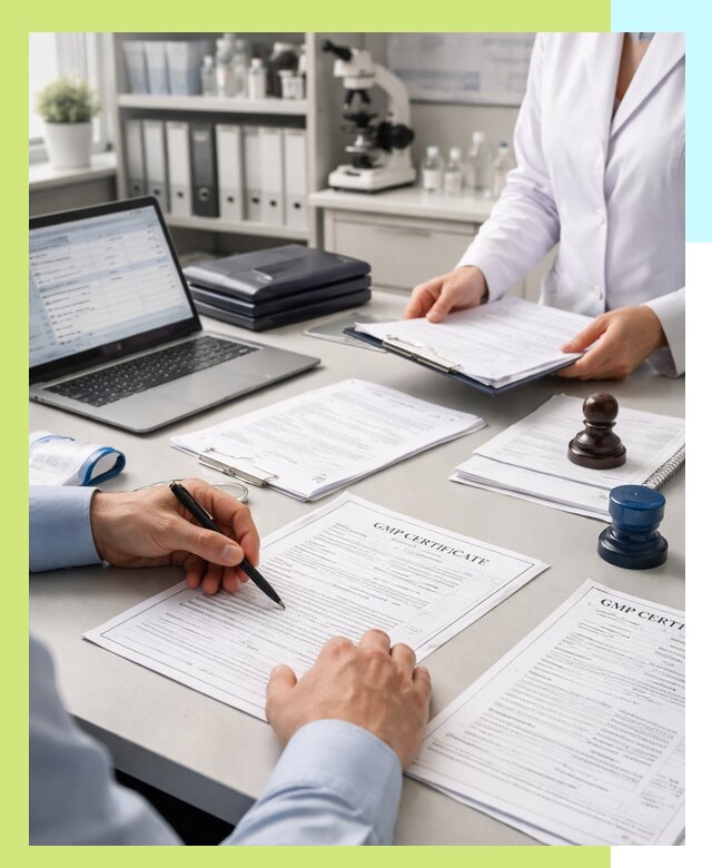 Оформление сертификата GMP в Беслане для фармпроизводства