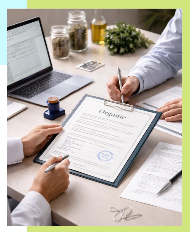 Оформление сертификат органик в Беслане от 30378 р. | Алешин-Бсл