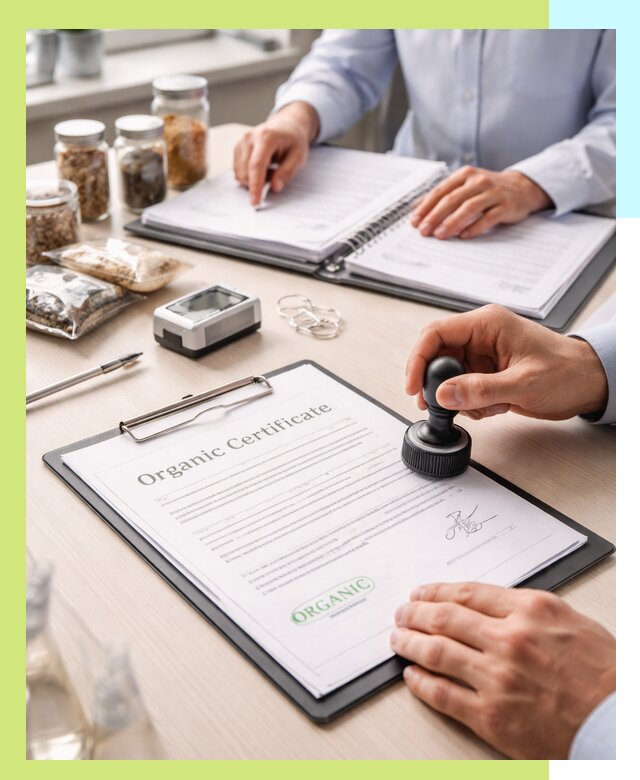 Получение органик сертификата для продукции в Беслане