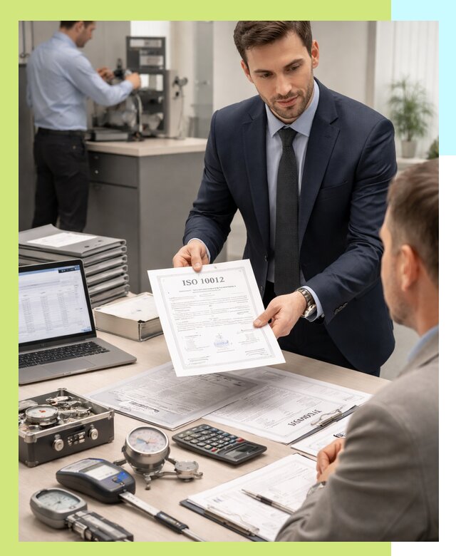 Выдача сертификата ISO 10012 по требованиям метрологии в Беслане