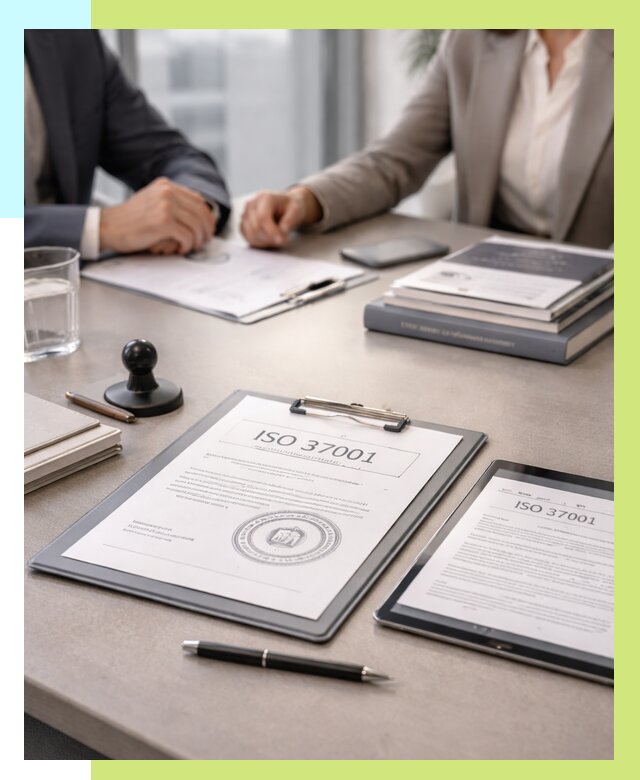 Сертификат ISO 37001 в Беслане оформить от 121512 р. Алешин-Бсл
